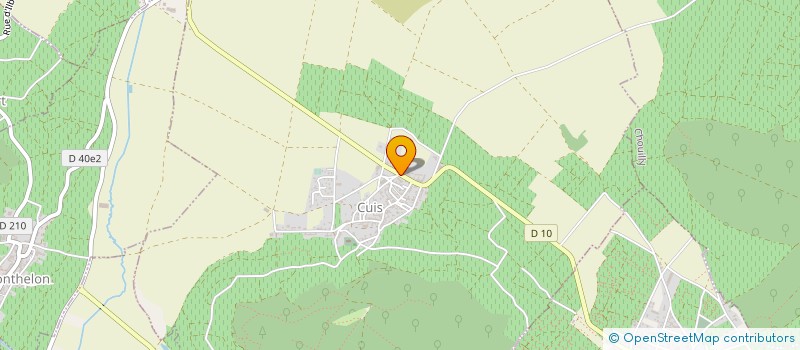 localisation de l'entreprise MONSIEUR ROBERT LE BRUN  MONTHELON