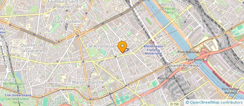 localisation de l'entreprise MONSIEUR ROBERT LE GALL  PARIS