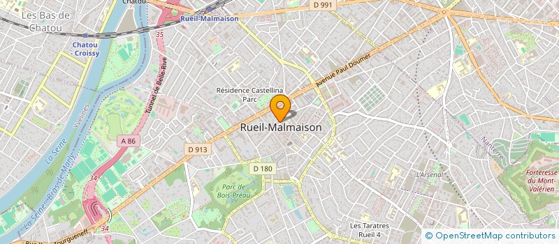 localisation de l'entreprise MONSIEUR ROBERT LE HEGARAT à RUEIL-MALMAISON