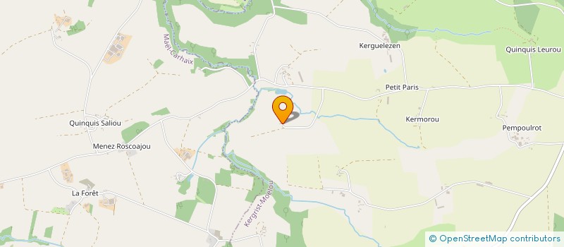 localisation de l'entreprise MONSIEUR ROBERT LE PUILL à KERGRIST-MOELOU