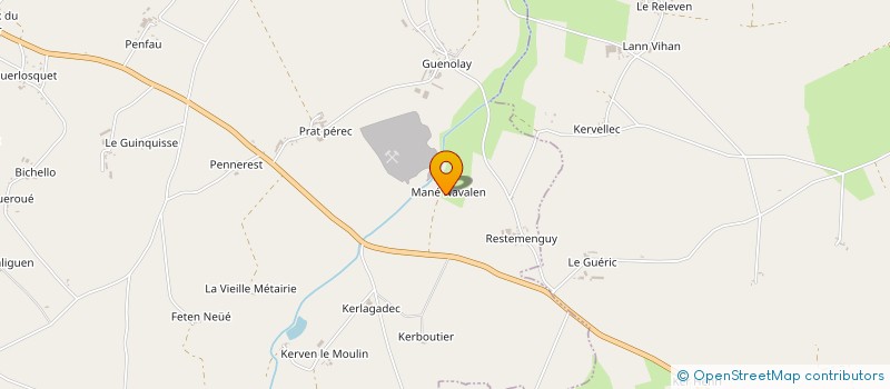 localisation de l'entreprise MONSIEUR ROBERT LE ROUZIC à NOYAL-PONTIVY