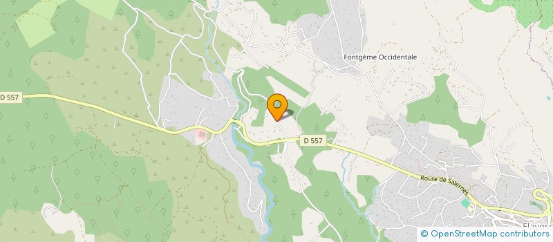 localisation de l'entreprise MONSIEUR ROBERT LECUIR  FLAYOSC