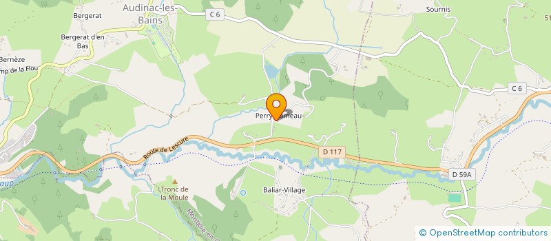 localisation de l'entreprise MONSIEUR ROBERT LEFROY à MONTJOIE-EN-COUSERANS