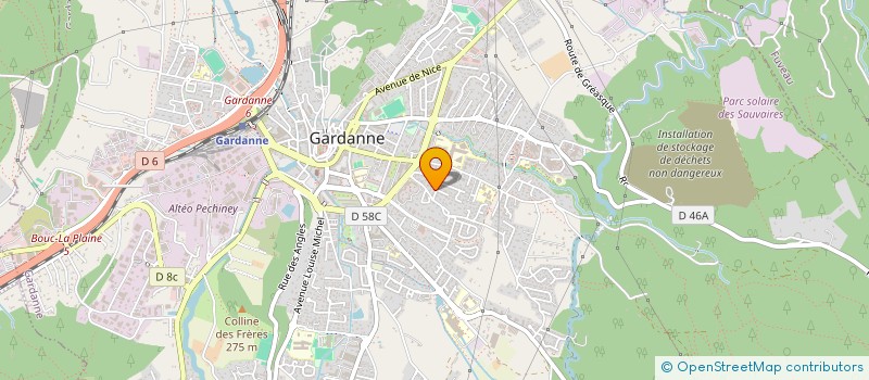 localisation de l'entreprise MONSIEUR ROBERT LEHMANN à GARDANNE
