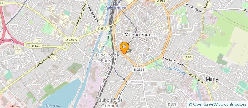 localisation de l'entreprise MONSIEUR ROBERT LELEU à VALENCIENNES