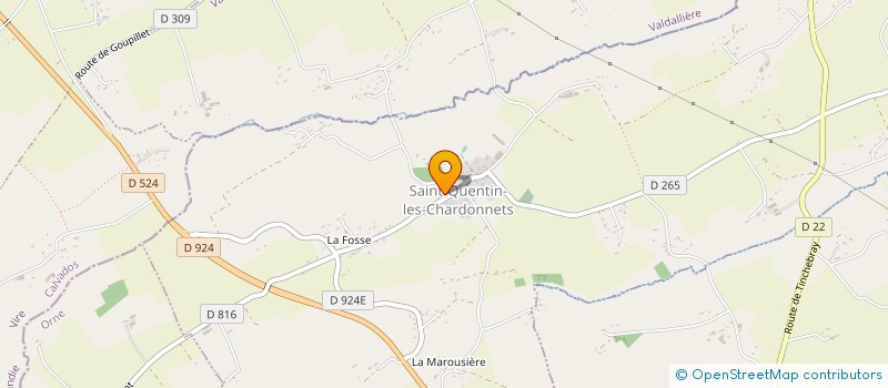localisation de l'entreprise MONSIEUR ROBERT LELIEVRE à TINCHEBRAY-BOCAGE