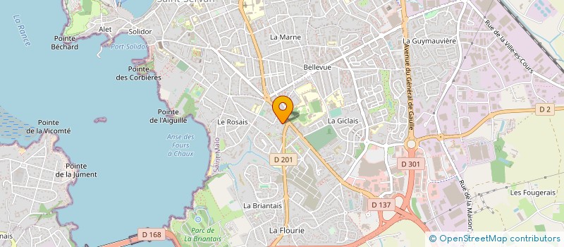 localisation de l'entreprise MONSIEUR ROBERT LEMAIRE  SAINT-MALO