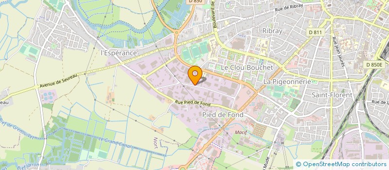 localisation de l'entreprise MONSIEUR ROBERT LEPAGE à NIORT