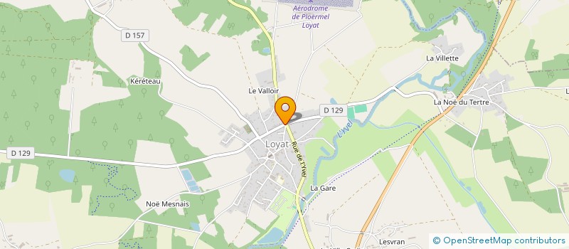 localisation de l'entreprise MONSIEUR ROBERT LEQUITTE à LOYAT