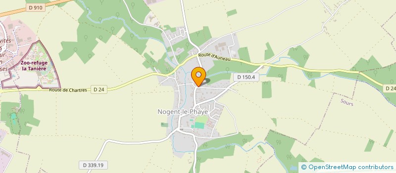 localisation de l'entreprise MONSIEUR ROBERT LEROUX à NOGENT-LE-PHAYE