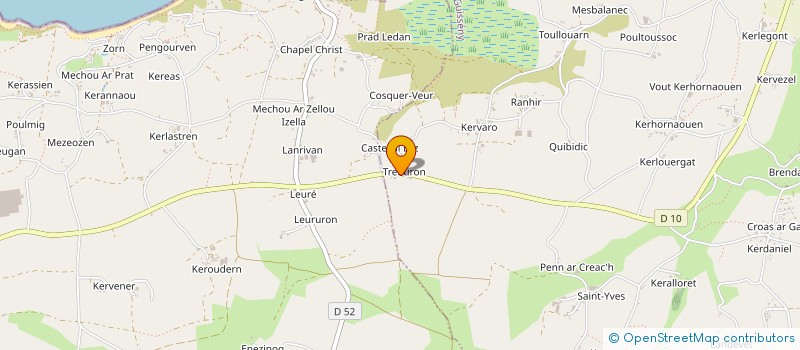 localisation de l'entreprise MONSIEUR ROBERT LESTEVEN  GUISSENY