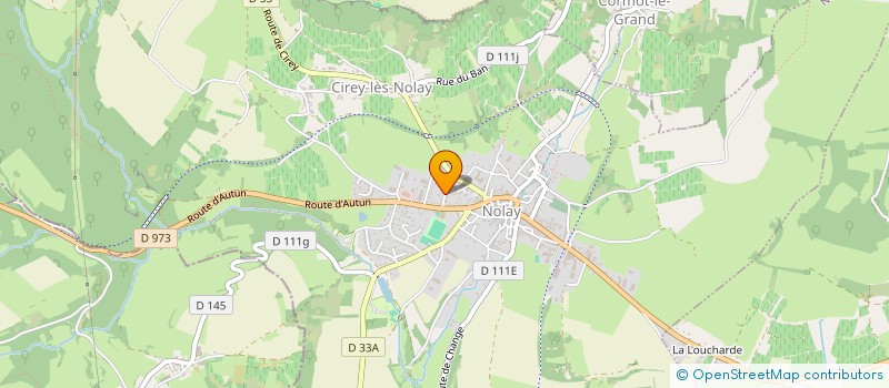 localisation de l'entreprise MONSIEUR ROBERT LHERITIER  NOLAY