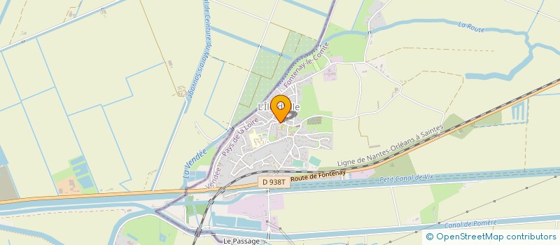 localisation de l'entreprise MONSIEUR ROBERT LHERMITE  L'ILE-D'ELLE