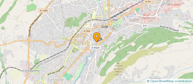 localisation de l'entreprise MONSIEUR ROBERT LIAUTAUD  GAP