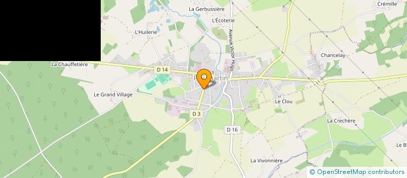 localisation de l'entreprise MONSIEUR ROBERT LIOT  PLEUMARTIN