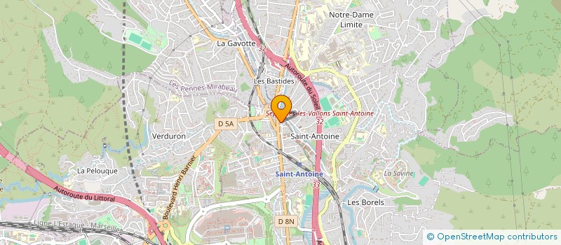 localisation de l'entreprise MONSIEUR ROBERT LISBONNE à MARSEILLE