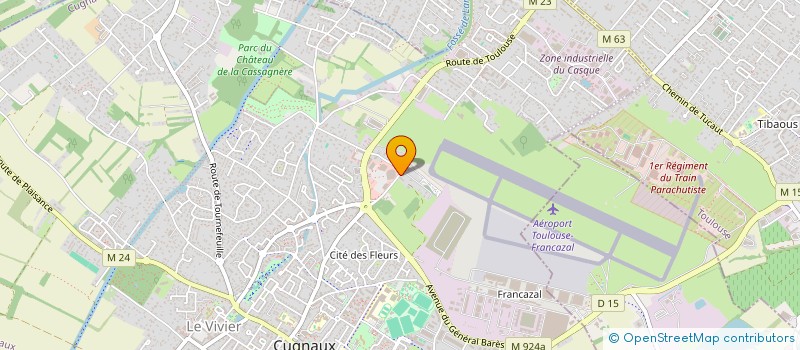 localisation de l'entreprise MONSIEUR ROBERT LOERCH  CUGNAUX