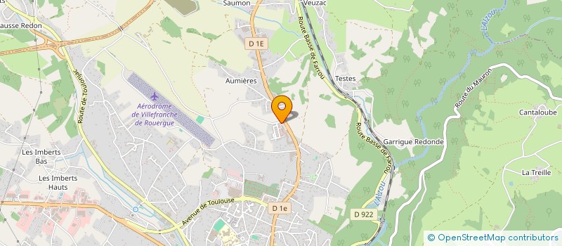 localisation de l'entreprise MONSIEUR ROBERT LOPEZ  SAVIGNAC