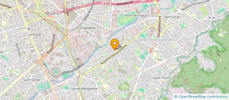 localisation de l'entreprise MONSIEUR ROBERT LOUIS PEDACCINI à MARSEILLE