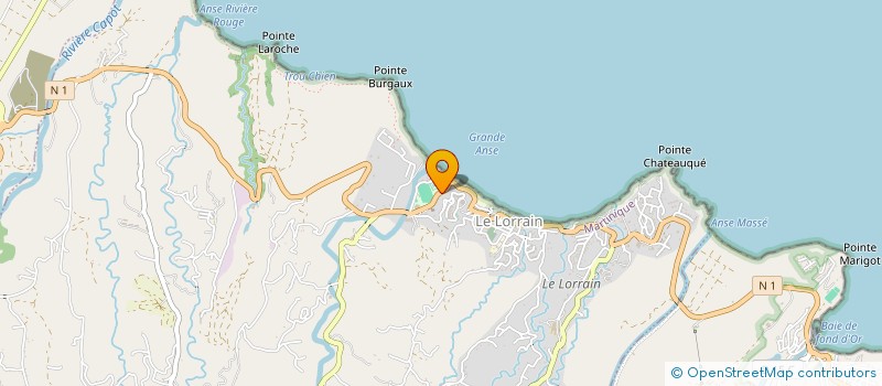 localisation de l'entreprise MONSIEUR ROBERT LOUISOR à LE LORRAIN