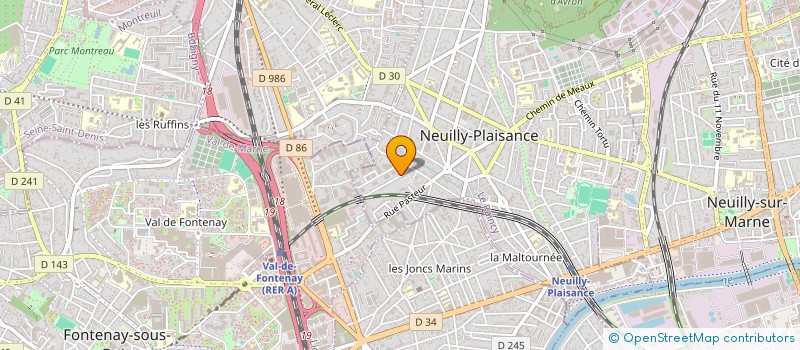 localisation de l'entreprise MONSIEUR ROBERT LYON à NEUILLY-PLAISANCE