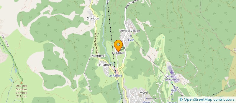 localisation de l'entreprise MONSIEUR ROBERT MACNAB  LES ALLUES