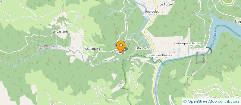 localisation de l'entreprise MONSIEUR ROBERT MADAMOURS à SAINT-HIPPOLYTE