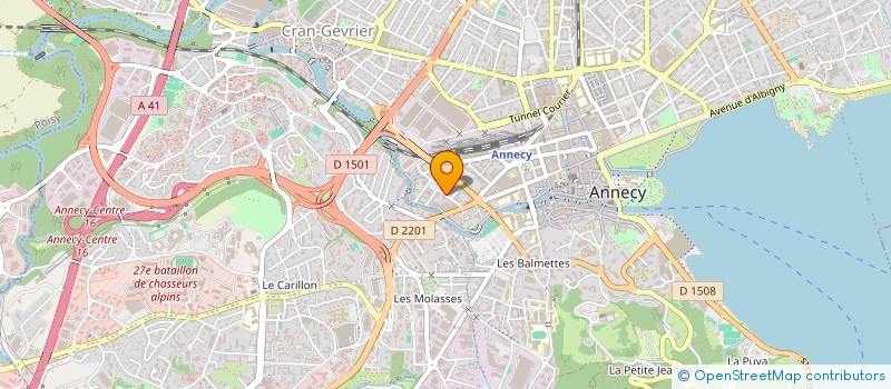 localisation de l'entreprise MONSIEUR ROBERT MAESO à ANNECY