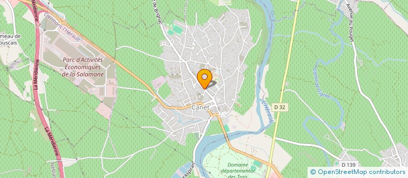 localisation de l'entreprise MONSIEUR ROBERT MAFFRE  CANET