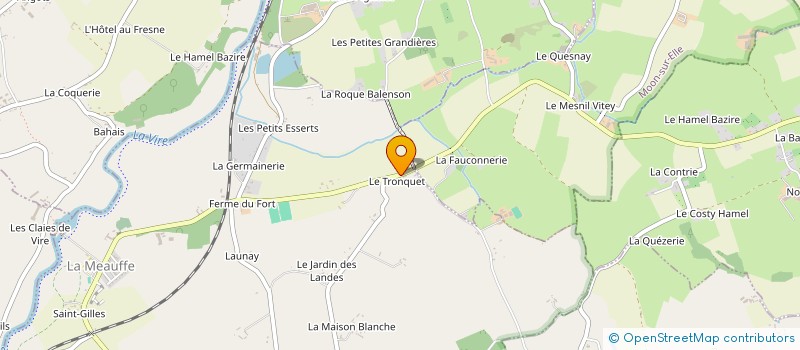 localisation de l'entreprise MONSIEUR ROBERT MAGITTERI  LA MEAUFFE