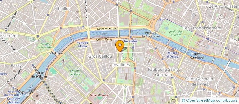 localisation de l'entreprise MONSIEUR ROBERT MAILLARD à PARIS