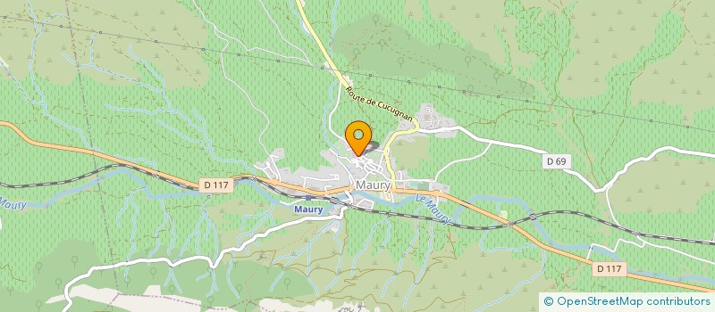 localisation de l'entreprise MONSIEUR ROBERT MAJORAL  MAURY