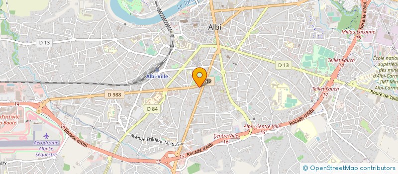 localisation de l'entreprise MONSIEUR ROBERT MAKULA à ALBI