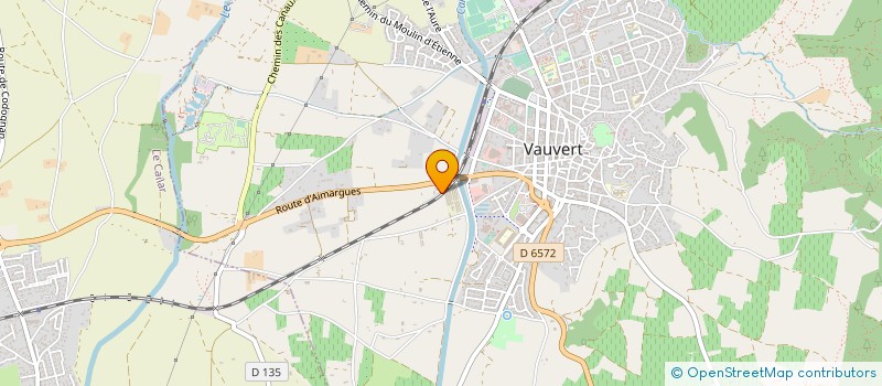 localisation de l'entreprise MONSIEUR ROBERT MALAVIOLLE à VAUVERT