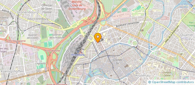 localisation de l'entreprise MONSIEUR ROBERT MALKA à STRASBOURG