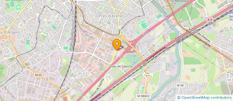 localisation de l'entreprise MONSIEUR ROBERT MALLET à MONTPELLIER