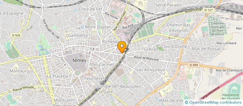 localisation de l'entreprise MONSIEUR ROBERT MANSION à NIMES