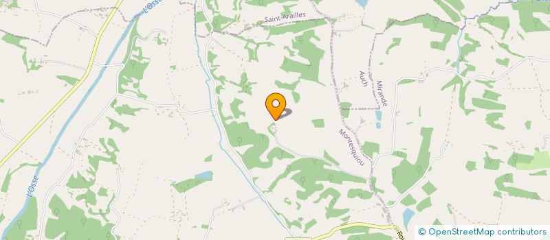 localisation de l'entreprise MONSIEUR ROBERT MANSUY  MONTESQUIOU