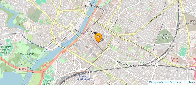 localisation de l'entreprise MONSIEUR ROBERT MANTANI à ANGERS