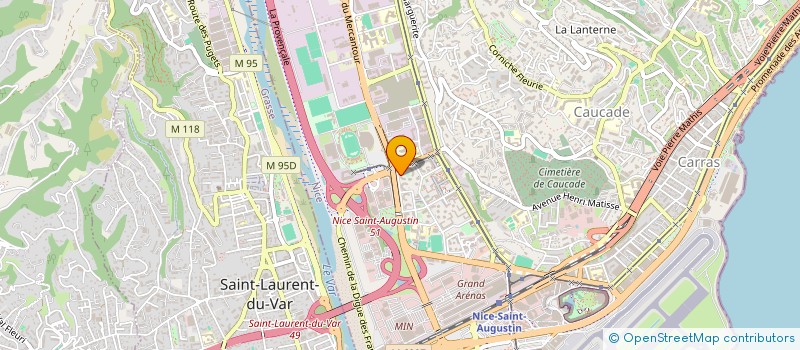 localisation de l'entreprise MONSIEUR ROBERT MARASCO  ROQUEBILLIERE