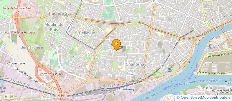localisation de l'entreprise MONSIEUR ROBERT MARCELLIN à NANTES