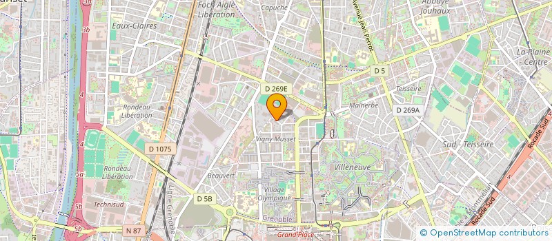 localisation de l'entreprise MONSIEUR ROBERT MARCIANO à GRENOBLE