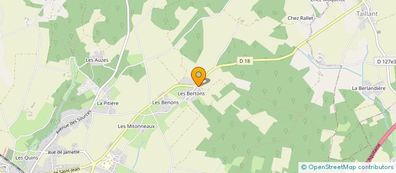localisation de l'entreprise MONSIEUR ROBERT MARCOUILLER à SAINT-SAVINIEN