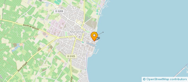 localisation de l'entreprise MONSIEUR ROBERT MARINO à MARSEILLAN