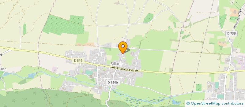 localisation de l'entreprise MONSIEUR ROBERT MARION-GALLOIS  SILLANS