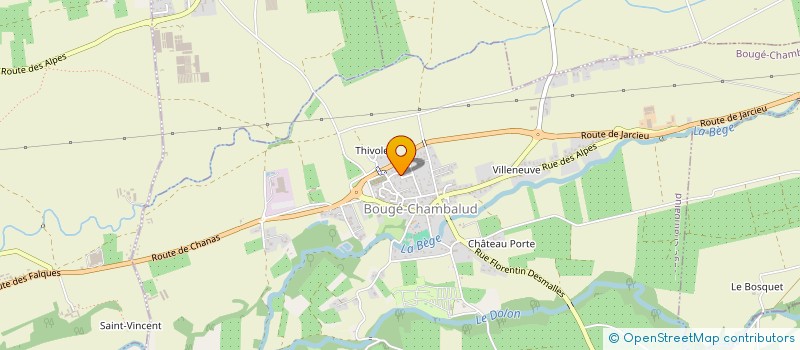 localisation de l'entreprise MONSIEUR ROBERT MARLHE  ROUSSILLON