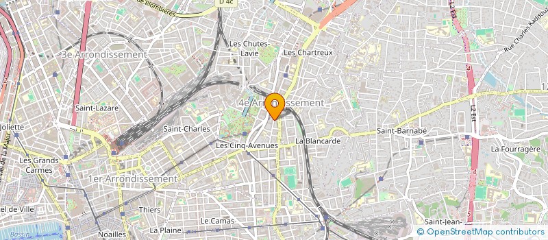 localisation de l'entreprise MONSIEUR ROBERT MARTIALIS à MARSEILLE