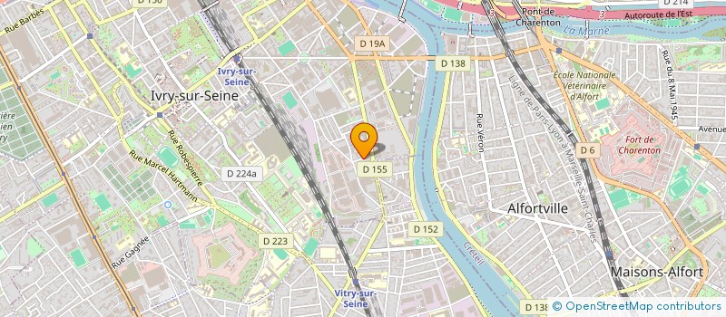 localisation de l'entreprise MONSIEUR ROBERT MARTIN à IVRY-SUR-SEINE