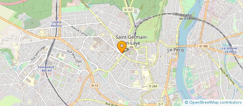localisation de l'entreprise MONSIEUR ROBERT MARTIN à SAINT-GERMAIN-EN-LAYE