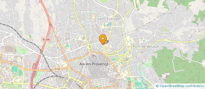 localisation de l'entreprise MONSIEUR ROBERT MARTIN à AIX EN PROVENCE